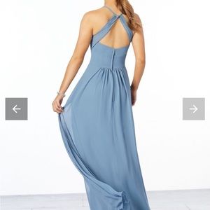 Floor length gown (bridesmaid dress)
